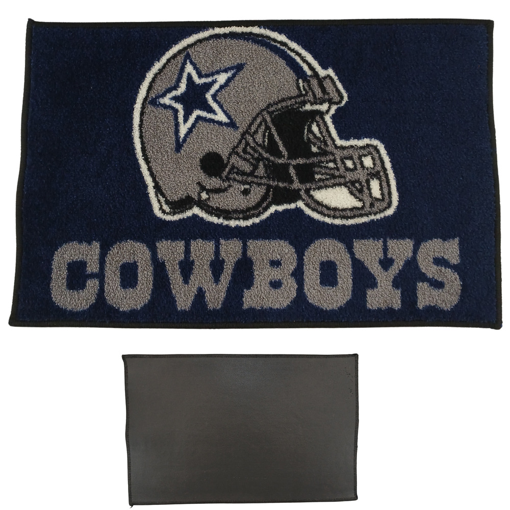 Dallas Cowboys 18x28 Area Rug Doormat NFL Football Helmet Logo Fanmats Bath Mat